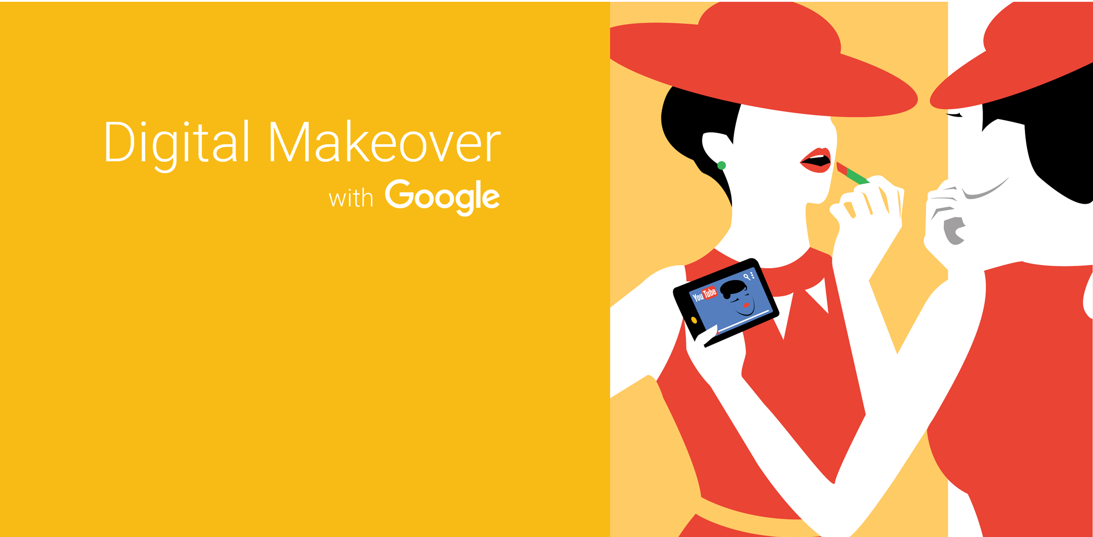 Key visual of Google digital makeover seminar