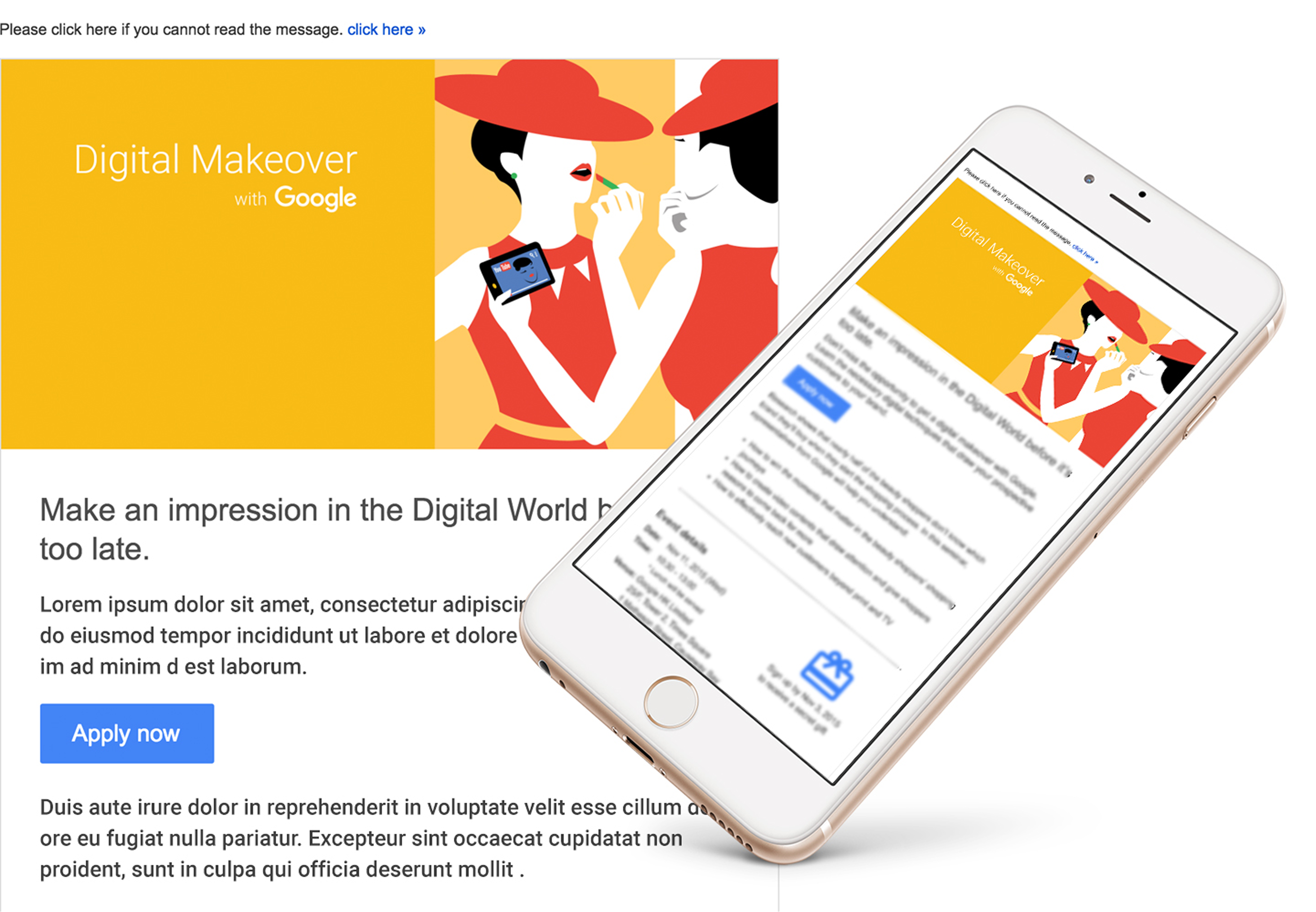 Google digital makeover seminar edm